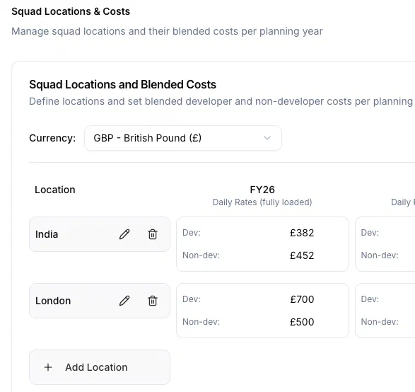 squad locations