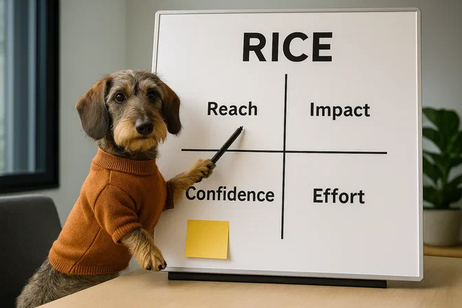 RICE Prioritisation: Reach × Impact × Confidence ÷ Effort