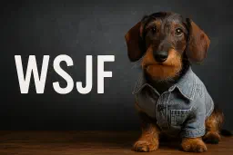 WSJF Prioritisation: Cost of Delay ÷ Job Size (Weighted Shortest Job First)