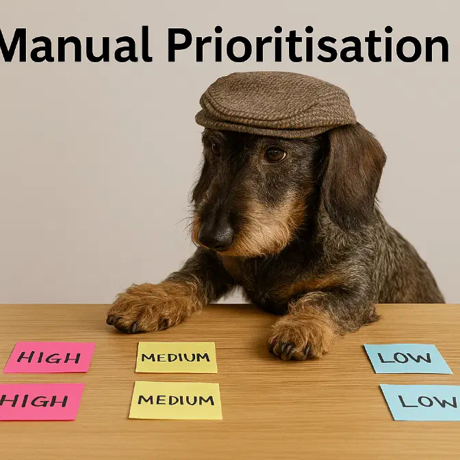 Objective Prioritisation: Manual